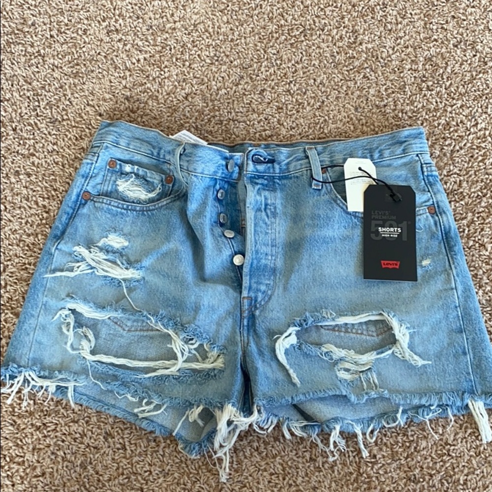 Levi’s Premium 501 High Rise Shorts